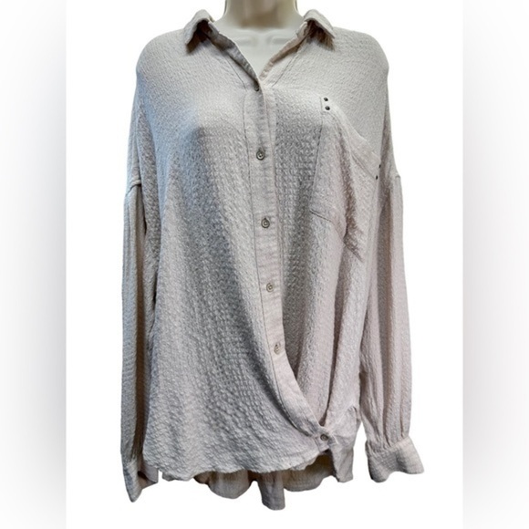 We The Free Solid Hidden Valley Buttondown - Picture 4 of 9